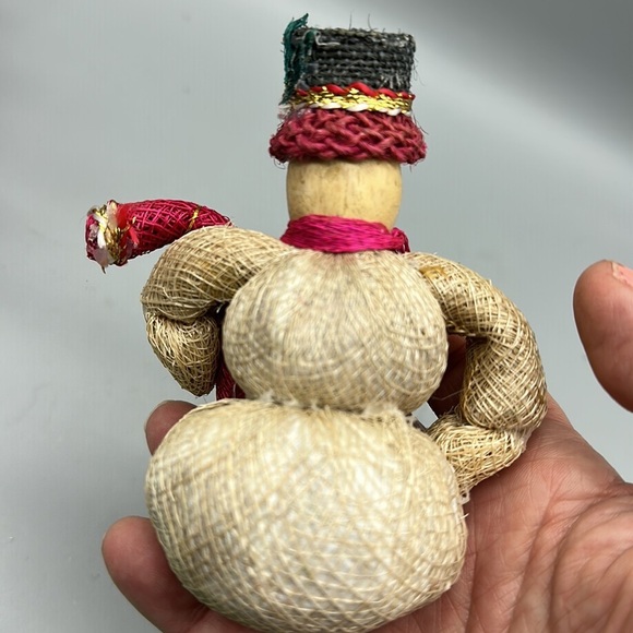 Vintage snowman family ornaments - Picture 3 of 13